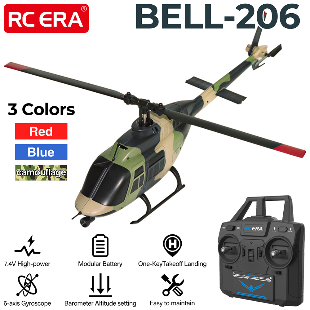 Rc Helicopter Large - RC ERA RC 헬리콥터 1:33 벨-206
