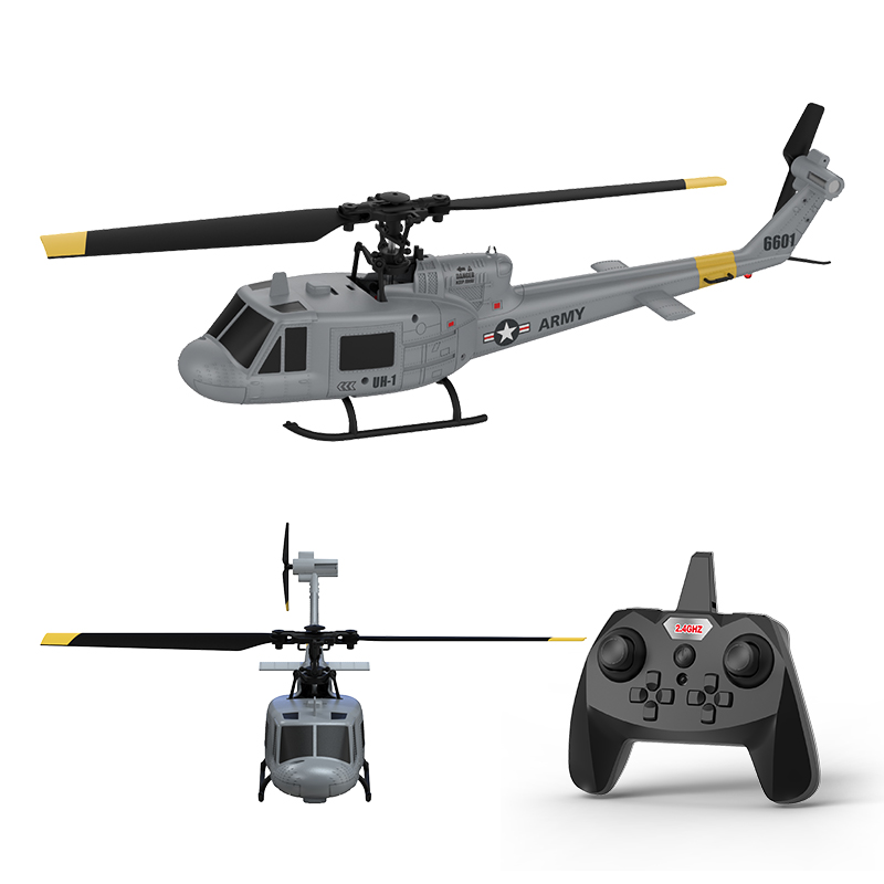 Rc Helicopter Large - 휴이 원격 조종 시뮬레이션 헬리콥터 6601