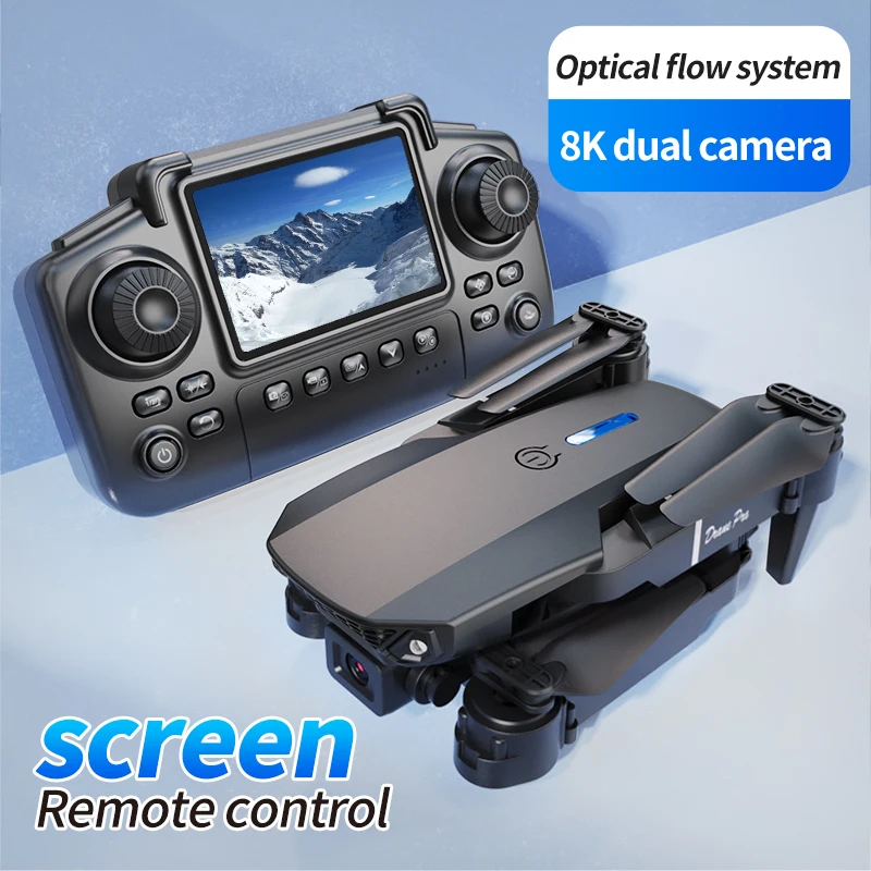 전문 E88 프로 드론 스크린 8K HD 카메라 WiF - Rc Helicopter Electric 리뷰 및 가격