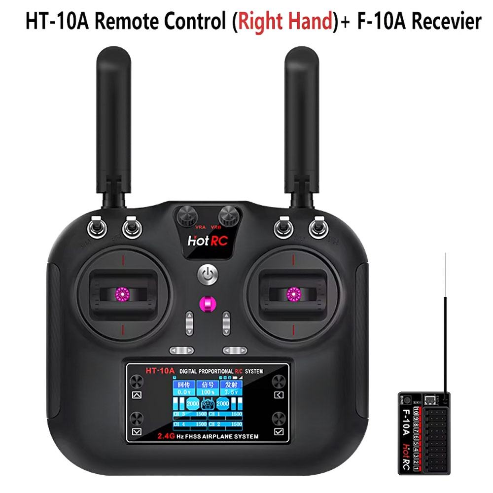 Hotrc HT-10A 2.4G 10CH 송신기 F10 - Rc Helicopter Motor 리뷰 및 가격