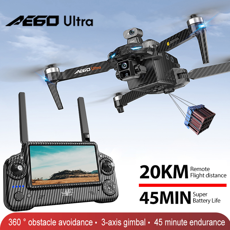 AE60 GPS 드론 전문가용 8K 카메라 3축 짐벌  - Rc Helicopter Electric 리뷰 및 가격